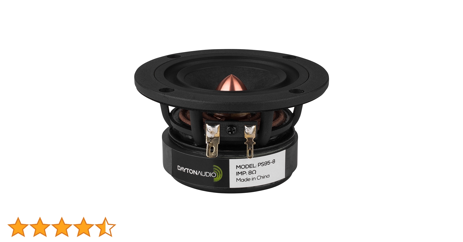 Dayton Audio PS95-8 スピーカー　2個組 Dayton Audio PS95-8 3-1/2 Point Source Full Range Driver 8